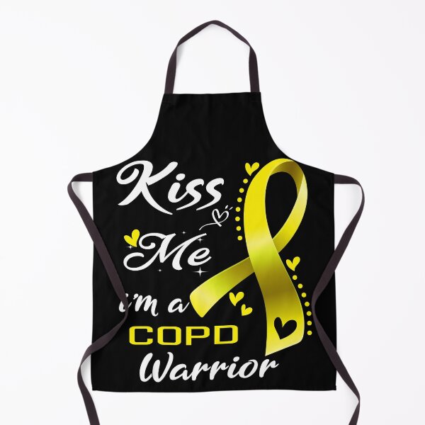 Item preview, Kiss Me I'm A COPD Warrior designed and sold by hvoid41.