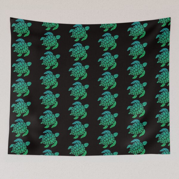 Item preview, Green Ombre Faux Glitter Turtle designed and sold by Felicity-K.