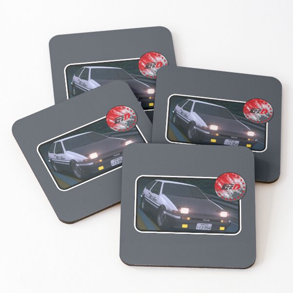 Item preview, 86 Drifter with Anime Badge! Grey (on Grey) designed and sold by epinkb.