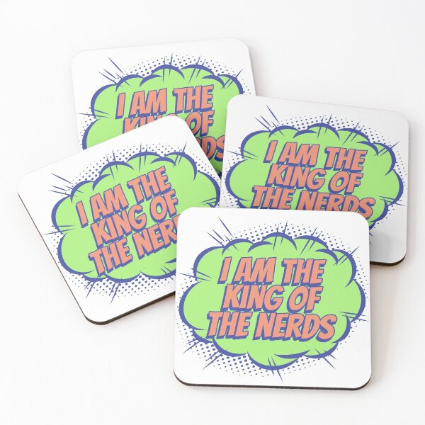 Item preview, I am the king of the nerds designed and sold by epicfail.