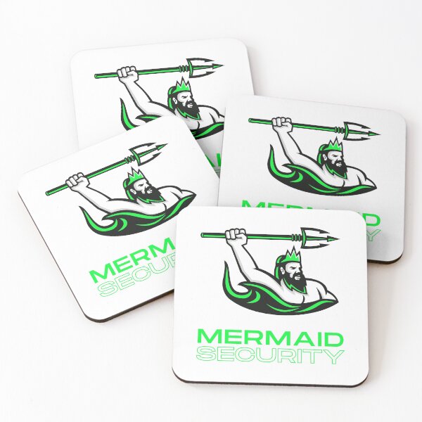 Item preview, Mermaid Security Lime Green  designed and sold by Katherine Winner.