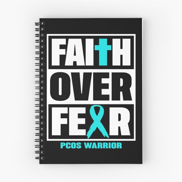 Item preview, Faith Over Fear PCOS Awareness designed and sold by Gillosina.