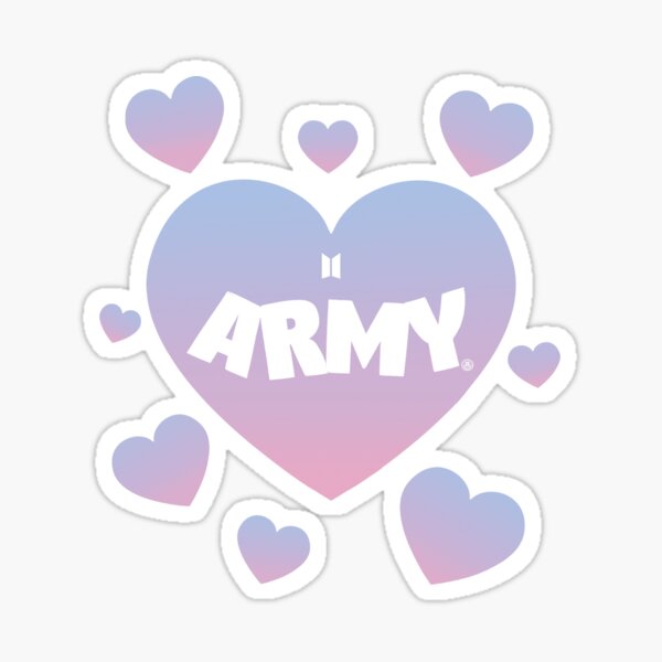 Artikel-Vorschau von Gradient Heart Army, designt und verkauft von daphinteresting.