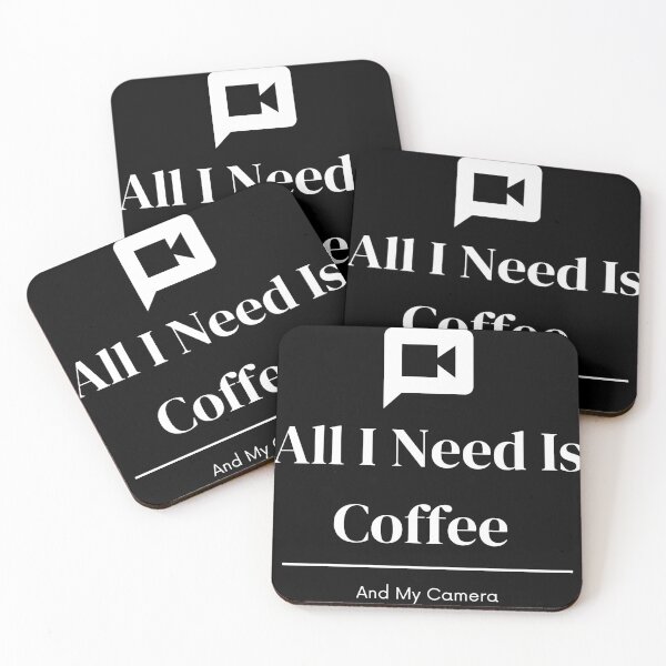 Item preview, All I Need Is Coffee And My Camera designed and sold by BlackMedArts.