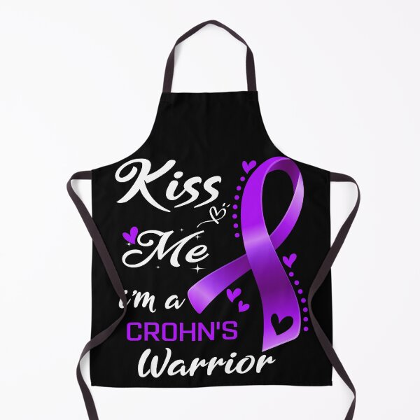 Item preview, Kiss Me I'm A Crohn's Warrior designed and sold by hvoid41.