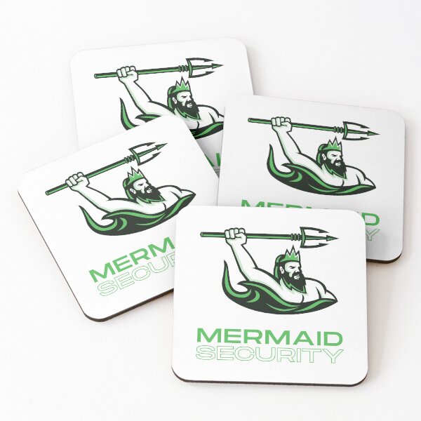 Item preview, Mermaid Security Pink Green designed and sold by Katherine Winner.