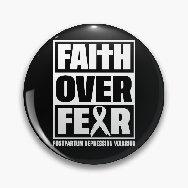 Item preview, Faith Over Fear Postpartum Depression Awareness designed and sold by Gillosina.
