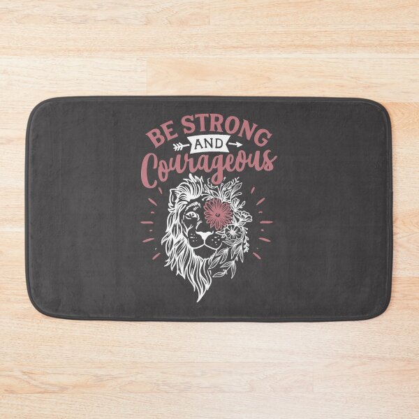 Item preview, Be strong and courageous tiger flowers designed and sold by Growing  Brain Co.