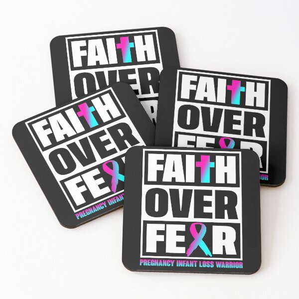 Item preview, Faith Over Fear Pregnancy Infant Loss Awareness designed and sold by Gillosina.