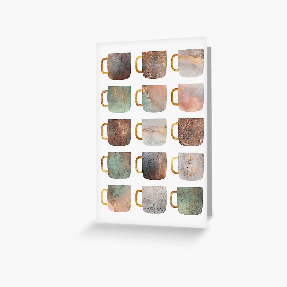 Mug Collection 1 - 2021 Greeting Card