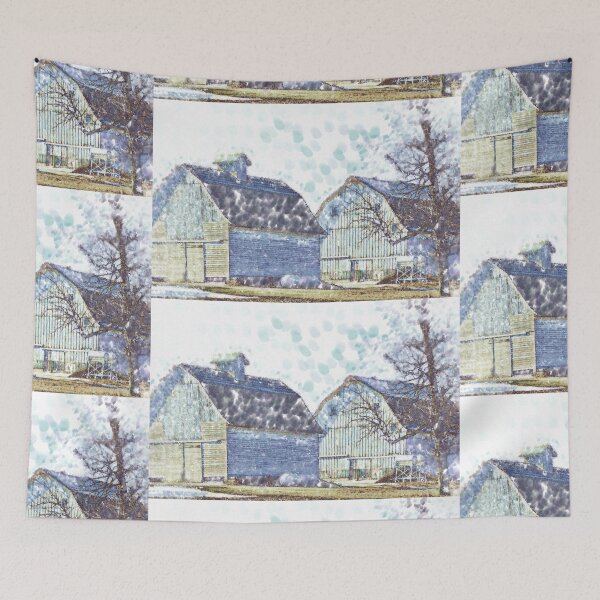 Item preview, Twin Iowa Barns designed and sold by KirtTisdale.
