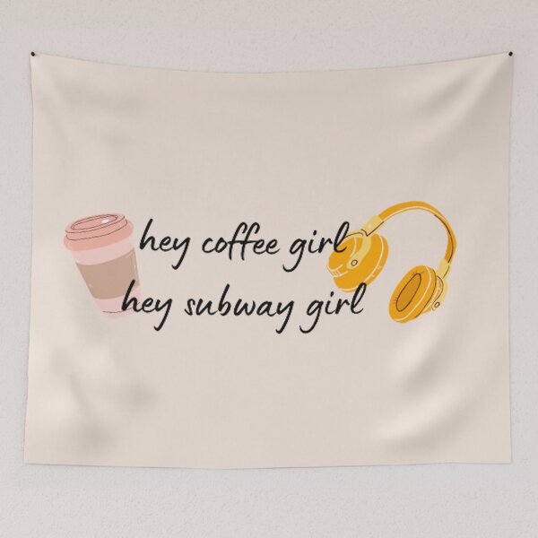 Item preview, coffee girl + subway girl designed and sold by BabyCupcakes.