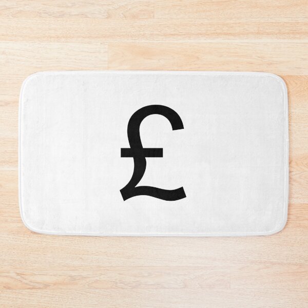 Item preview, The official BRITISH POUND ￡ GBP SIGN in all its glory! designed and sold by Popular-Gifts.