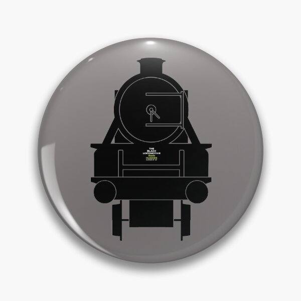 Item preview, The Black Locomotive — Locomotive Front View designed and sold by Rian Hughes.