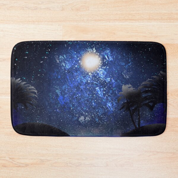 Item preview, Starry night on a tropical island  designed and sold by Mashusha-art.