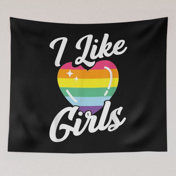 Item preview, Lgbt Gay Pride Month I Like Girls  | Perfect Gift designed and sold by kristieen.