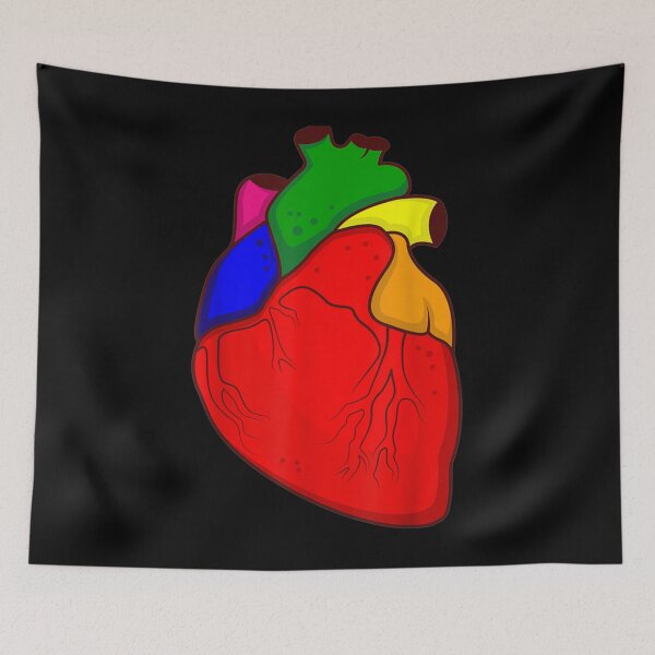 Item preview, Lgbt Heart Lgbt Pride Month Lgbtq Rainbow Flag Heart  | Perfect Gift designed and sold by kristieen.