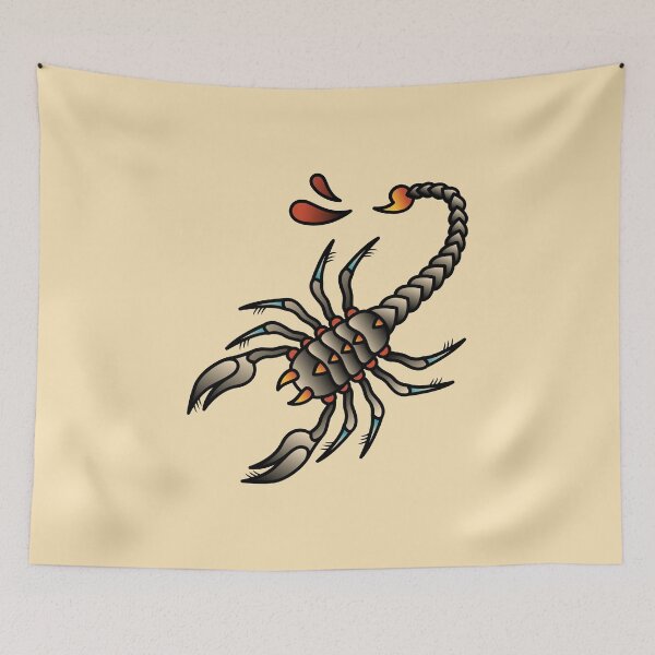 Aperçu de l'œuvre Beauté Scorpion créée et vendue par SukaSukaSukaTee.