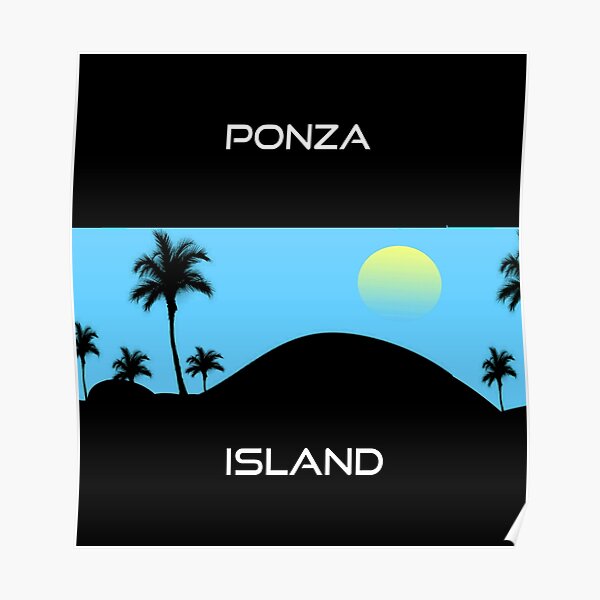 Ponza Island Poster