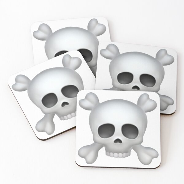 Item preview, Skull and crossbones. ☠️ LOL I'M DEAD. An adorable textile pattern. designed and sold by Popular-Gifts.