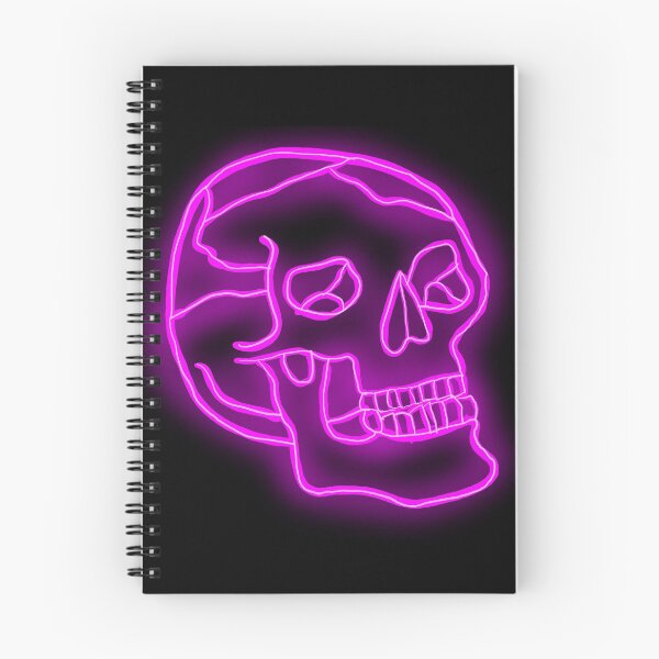 Item preview, Neon Light Skull designed and sold by ArtOnCaffeine.