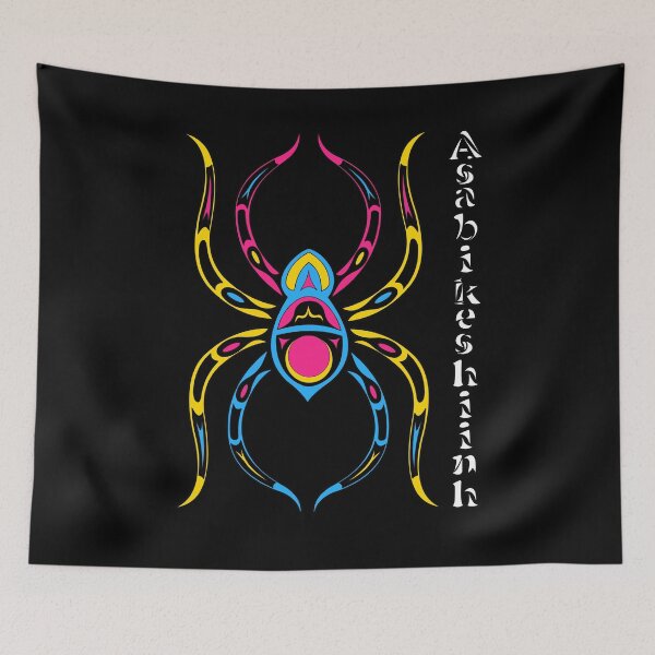 Item preview, Asabikeshiinh (spider) Pansexual Pride designed and sold by KendraHowland.