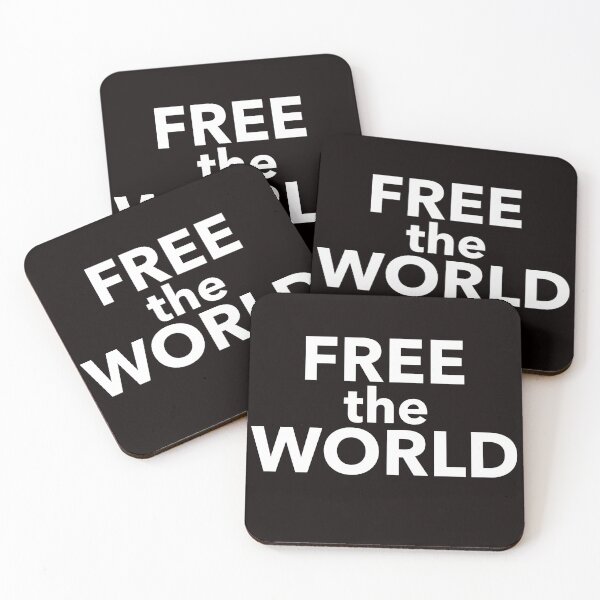 Item preview, Free The World designed and sold by RiadMannan.