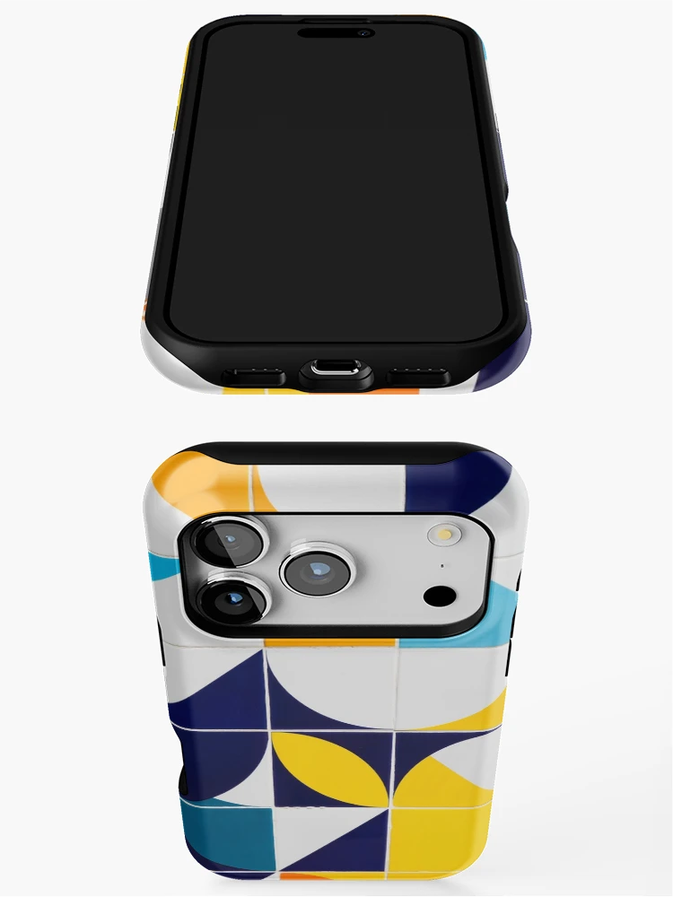 Thumbnail 3 of 4, iPhone Case, Retro geometric pattern designed and sold by RIXXI HEY CO..