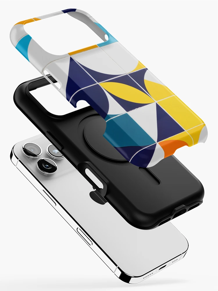 Thumbnail 2 of 4, iPhone Case, Retro geometric pattern designed and sold by RIXXI HEY CO..