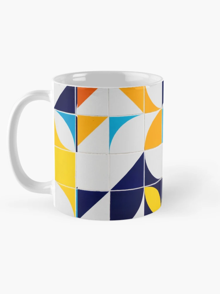 Thumbnail 5 of 6, Coffee Mug, Retro geometric pattern designed and sold by RIXXI HEY CO..