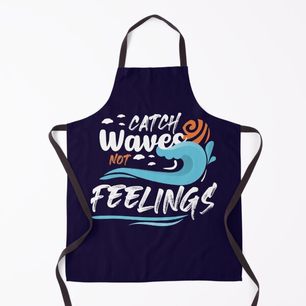 Item preview, Catch waves not feelings - Best Gift idea for surf lovers designed and sold by redblackline.