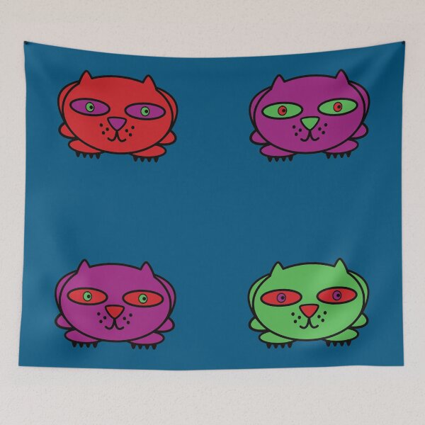 Item preview, Four Cute Cats designed and sold by Alec Buchan.
