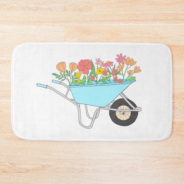 Item preview, Floral Wheelbarrow  designed and sold by Lizzamour.