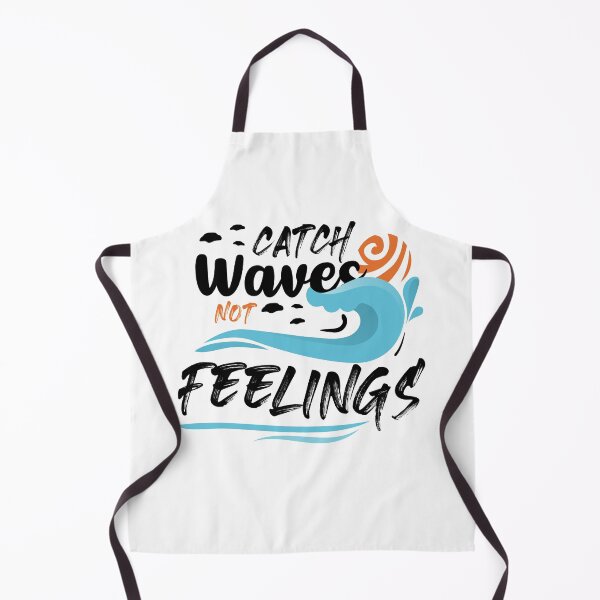 Item preview, Catch waves not feelings - Best Gift idea for surf lovers designed and sold by redblackline.
