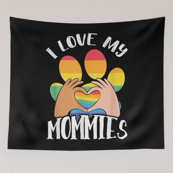 Item preview, Lgbt Gay Pride Month I Love My Mommies  | Perfect Gift designed and sold by kristieen.