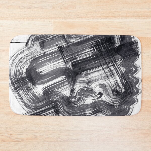 Item preview, ink explorations (091) - abstract black india ink painting designed and sold by expl-rations.