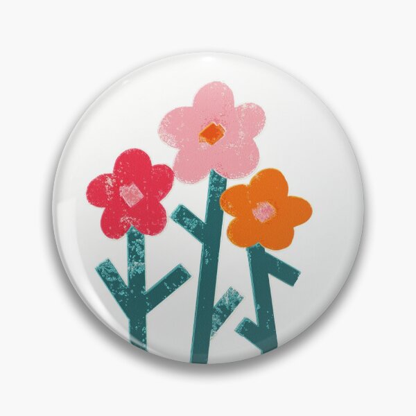 Item preview, Pink/Orange/Red Chrome Flower Poster 2 (Set B) designed and sold by Megiley.