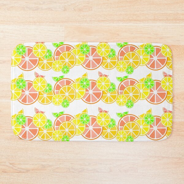 Item preview, Citrus Fruit, abstract fruit geometric pattern designed and sold by MayGreenAbgrall.