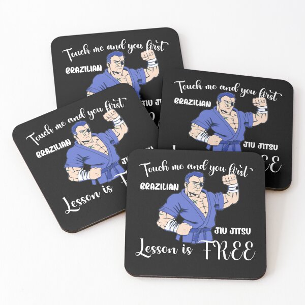 Item preview, Brazilian Jiu Jitsu BJJ, Touch me and your first Brazilian Jiu Jitsu lesson is free designed and sold by Click-Like.