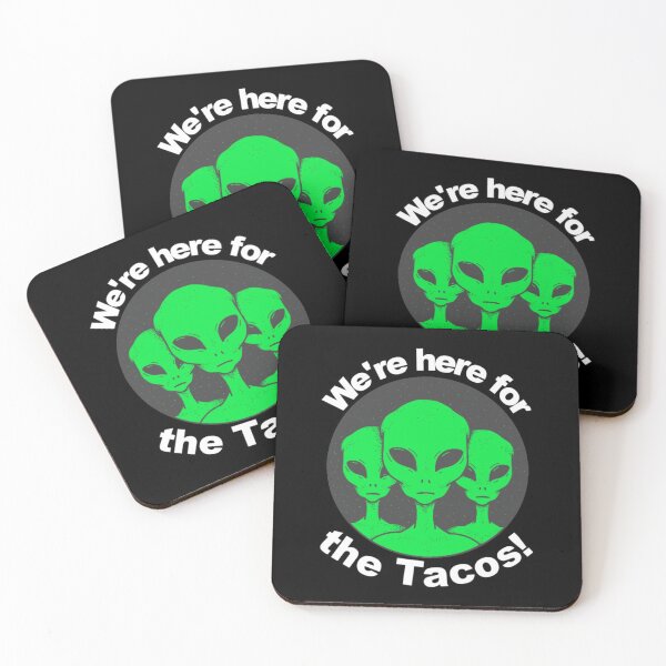 Item preview, We're here for the Tacos! designed and sold by Monique Prince.