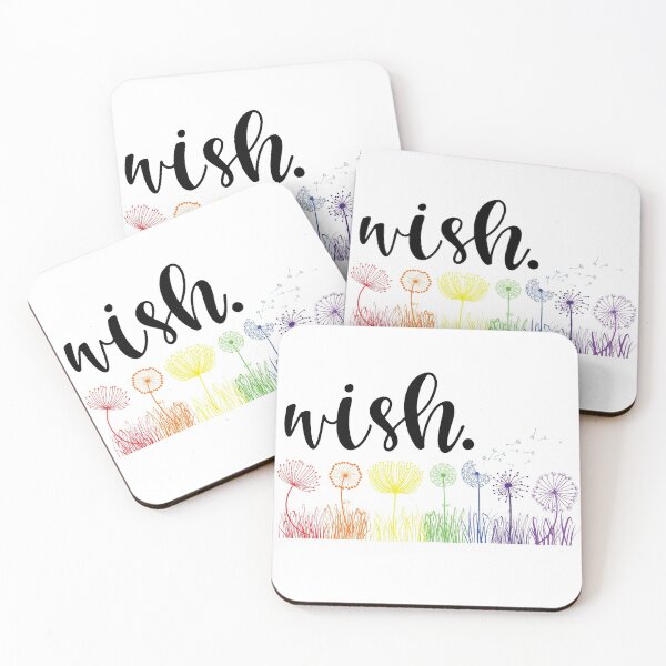 Item preview, Wish. Dandelion rainbow design designed and sold by faithfullyyours.