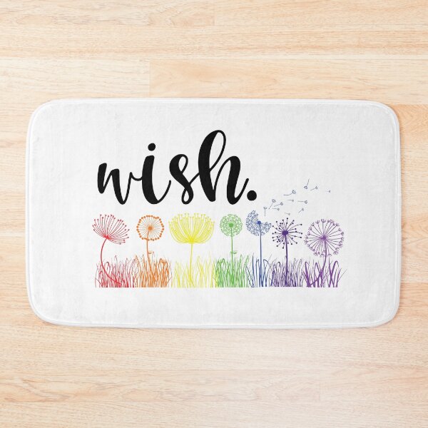 Item preview, Wish. Dandelion rainbow design designed and sold by faithfullyyours.
