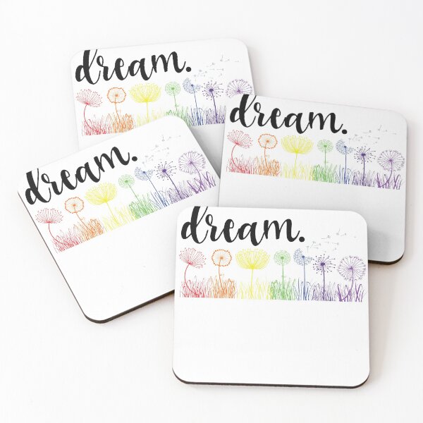 Item preview, Dream. Dandelion rainbow design designed and sold by faithfullyyours.
