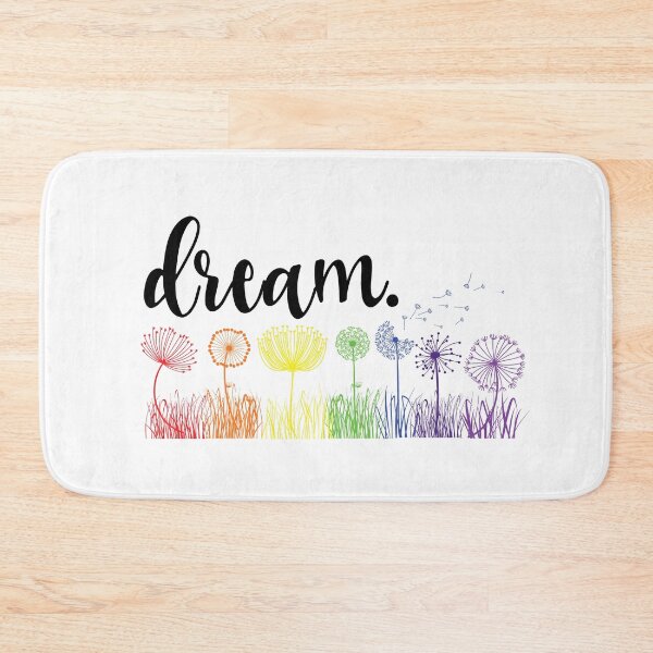Item preview, Dream. Dandelion rainbow design designed and sold by faithfullyyours.