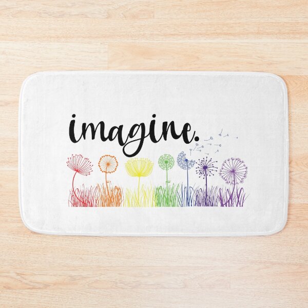 Item preview, imagine. Dandelion rainbow design designed and sold by faithfullyyours.