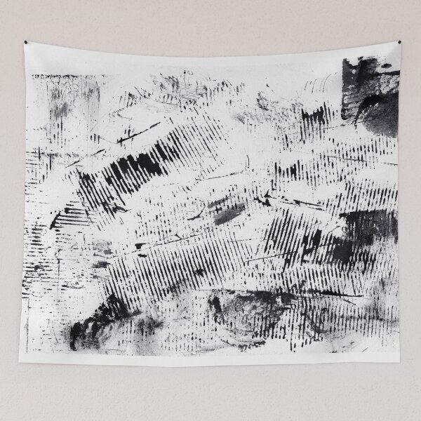 Item preview, ink explorations (093) - abstract black india ink painting designed and sold by expl-rations.
