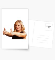 Leslie Knope -Thumb's Up Postcards