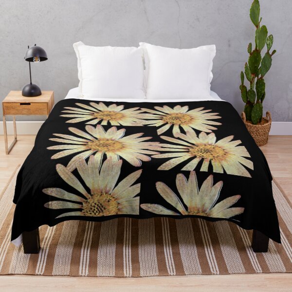 Item preview, Modern Style Repeating Daisy Images Design designed and sold by EarthArtDesigns.