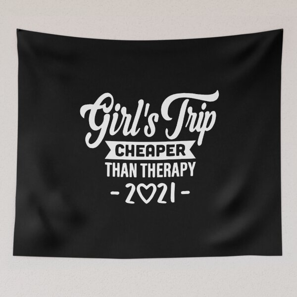 Item preview, Summer Girls Trip Cheaper Than Therapy designed and sold by ZimbomDesigner.