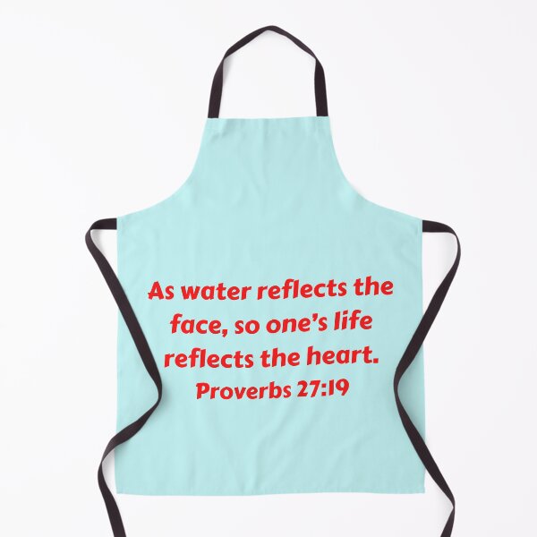 Artikelvorschau, Bible Verse Proverbs 27:19 entworfen und verkauft von Prayingwarrior.